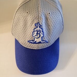 Biloxi Shuckers ’47 Franchise Gray & Blue Adjustable Baseball Cap